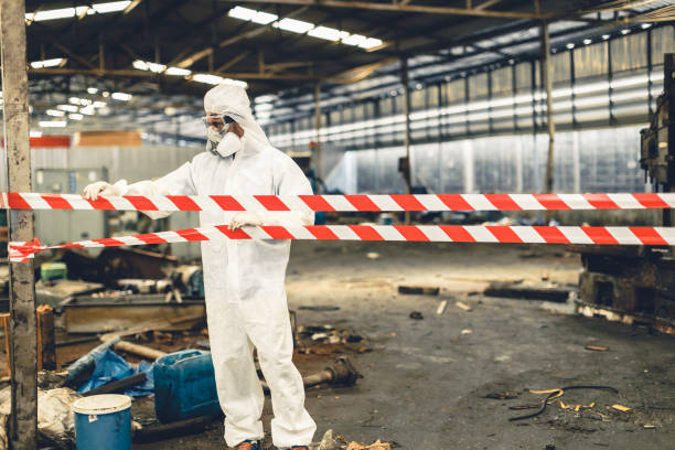 Professional Drug Lab Cleanup technician working in Botkins, OH